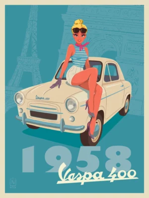 Vespa 400 1958 4