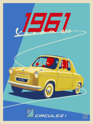 Vespa 400 1960
